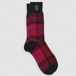 COACH PLAID SOCKS